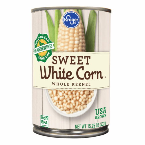 Kroger Sweet White Whole Kernel Corn