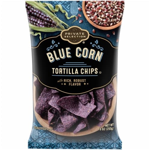 Private Selection Blue Corn Tortilla Chips