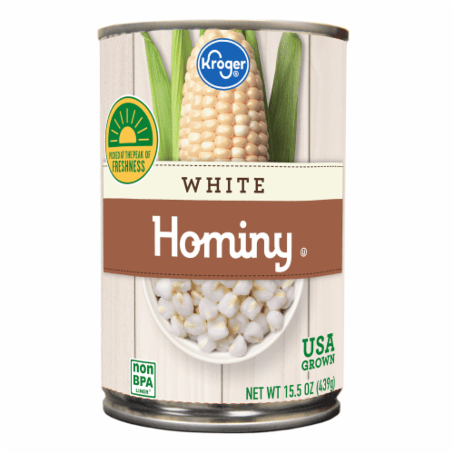 Kroger White Hominy