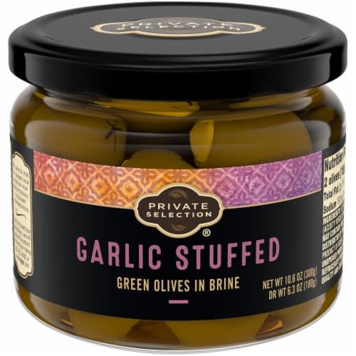 Private Selection Garlic Stuffed Green Olives