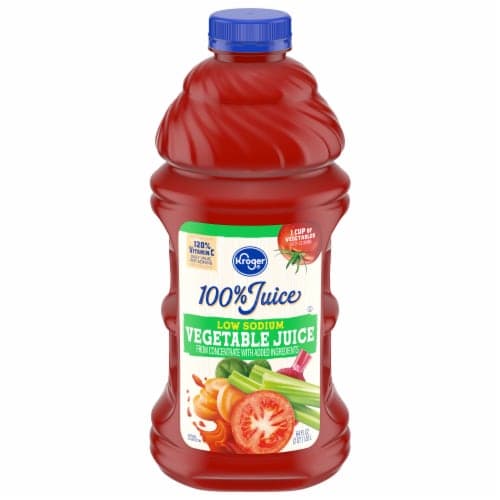 Kroger Low Sodium 100% Vegetable Juice