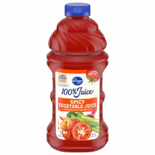 Kroger Spicy 100% Vegetable Juice