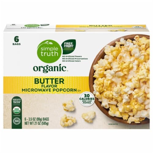 Simple Truth Organic Butter Flavor Microwave Popcorn