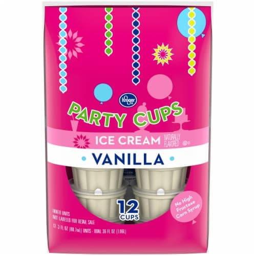 Kroger Vanilla Ice Cream Party