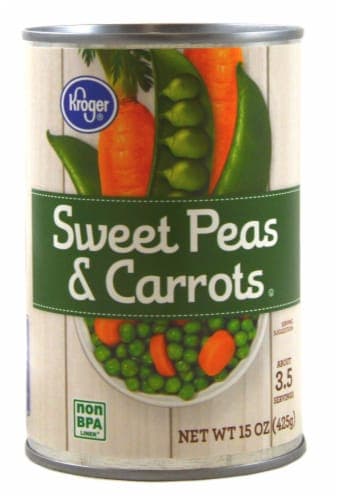 Kroger Sweet Peas & Carrots