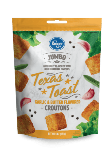 Kroger Jumbo Garlic & Butter Flavored Texas Toast Croutons