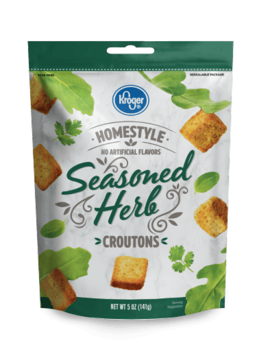 Kroger Homestyle Seasoned Herb Croutons