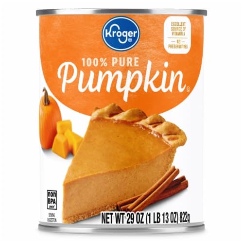 Kroger 100% Pure Pumpkin