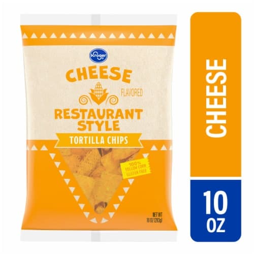 Kroger Nacho Cheese Flavored Corn Tortilla Chips