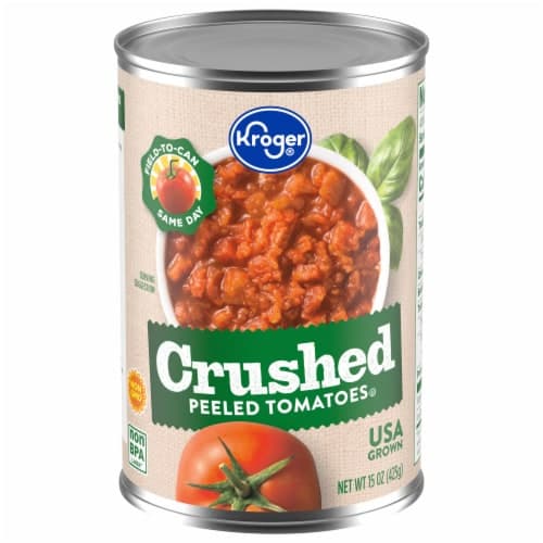 Kroger Crushed Peeled Tomatoes In Tomato Puree