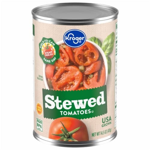 Kroger Stewed Sliced Tomatoes In Tomato Juice