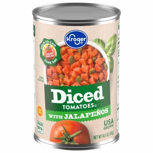 Kroger Diced Tomatoes With Jalapenos