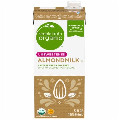 Simple Truth Organic Unsweetened Almond Milk