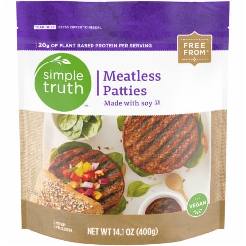 Simple Truth Vegan Meatless Burger Patties