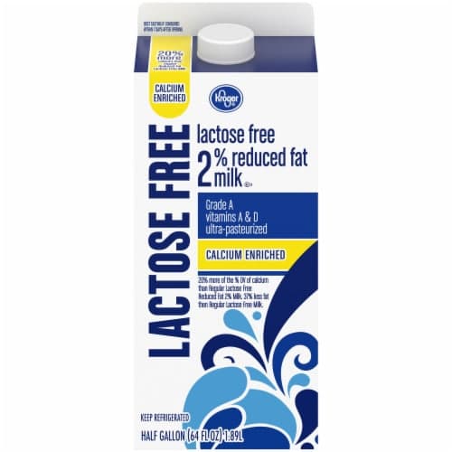 Kroger Lactose Free Calcium Enriched 2% Milk