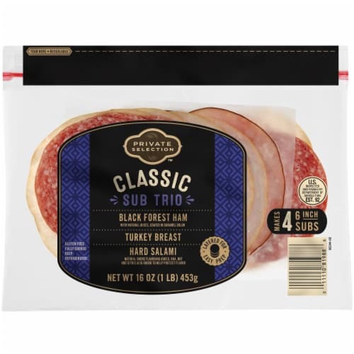 Private Selection Classic Sub Trio Lunch Meats Variety