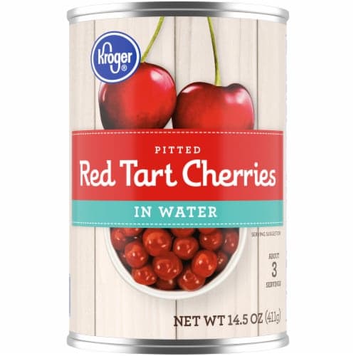 Kroger Canned Pitted Red Tart Cherries In Water