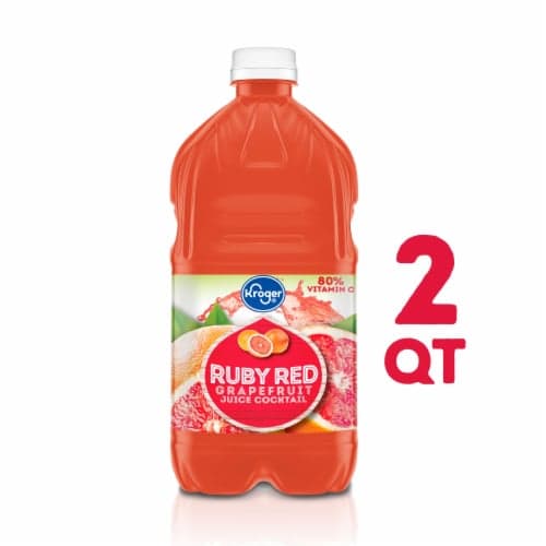 Kroger Ruby Red Grapefruit Juice Cocktail