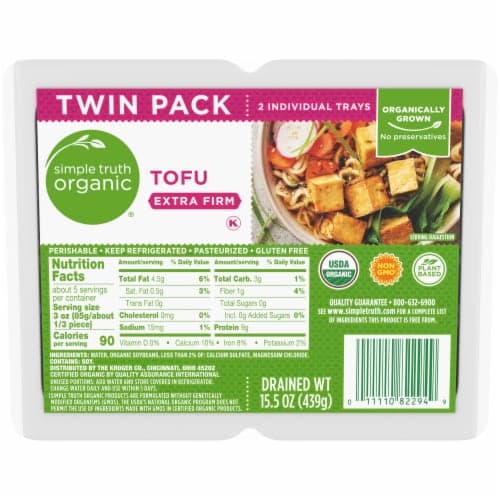 Simple Truth Organic Extra Firm Tofu Twin