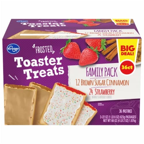 Kroger Frosted Toaster Treats Family Size Variety