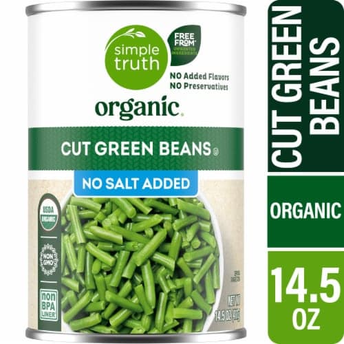 Simple Truth Organic No Salt Added Cut Green Beans