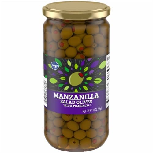 Kroger Manzanilla Salad Olives With Pimiento