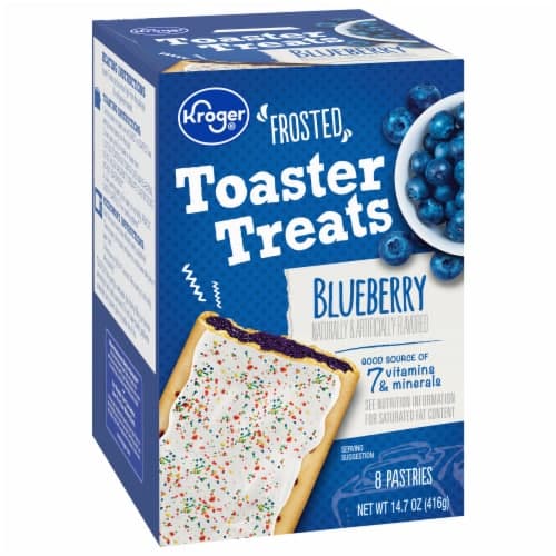 Kroger Frosted Blueberry Toaster Treats
