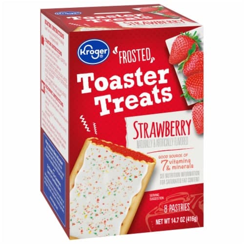 Kroger Frosted Strawberry Toaster Treats