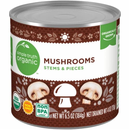 Simple Truth Organic Mushrooms Stems &