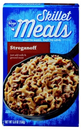 Kroger Skillet Meals Stroganoff