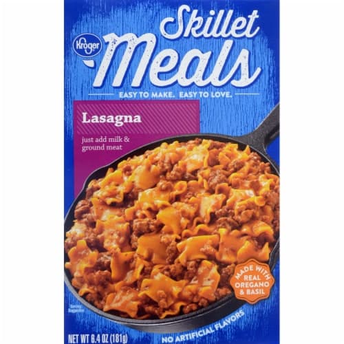 Kroger Skillet Meals Lasagna