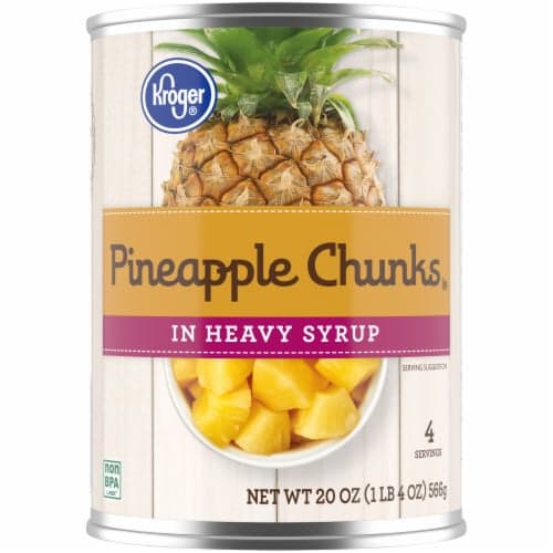 Kroger Canned Pineapple Chunks In Heavy Syrup