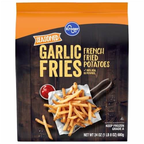 Kroger Seasoned Garlic French Fries