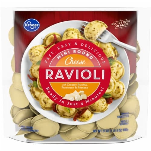 Kroger Cheese Mini Round Ravioli