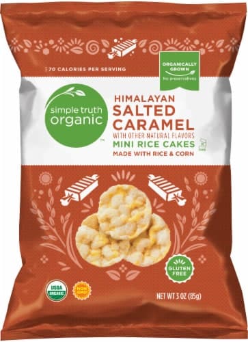 Is it Low Residue Friendly? Simple Truth Organic Himalayan Salted Caramel Mini Rice Cakes