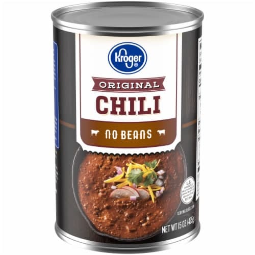 Kroger Original No Beans Chili