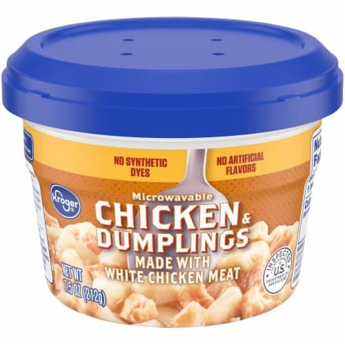Kroger Microwavable Chicken & Dumplings