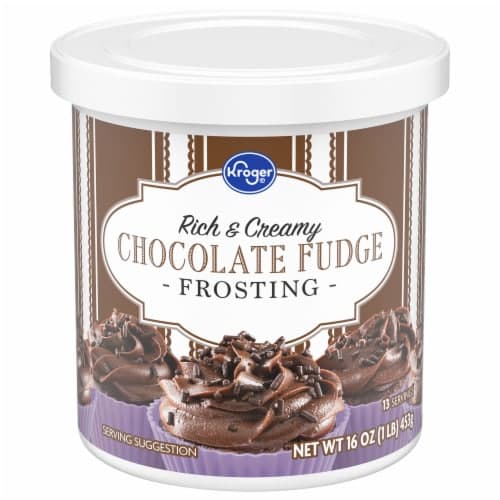 Kroger  Rich & Creamy Chocolate Fudge Frosting