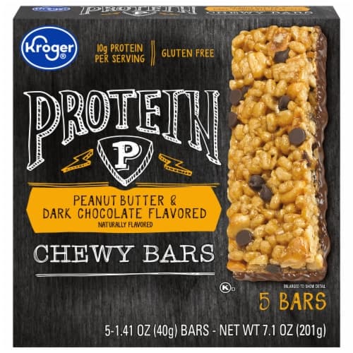 Kroger Peanut Butter & Dark Chocolate Chewy Granola Bars