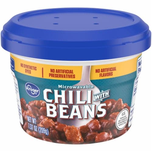 Kroger Chili With Beans Microwavable