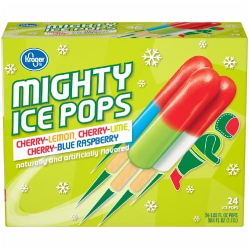Kroger Mighty Ice Pops Variety