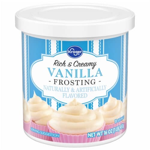 Kroger  Rich & Creamy Vanilla Frosting Tub