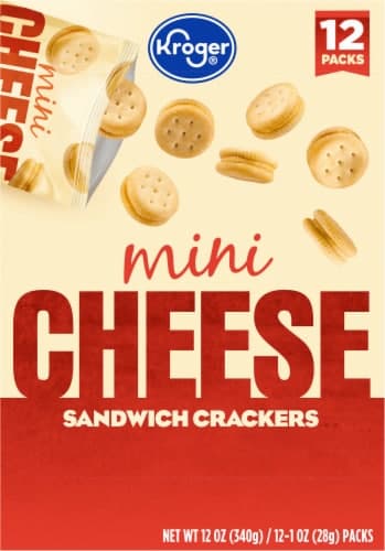 Kroger Mini Cheese Sandwich Crackers
