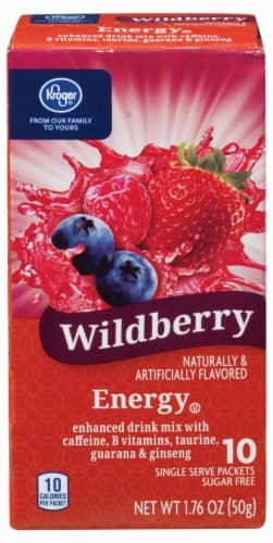 Kroger Wildberry Energy Drink Mix