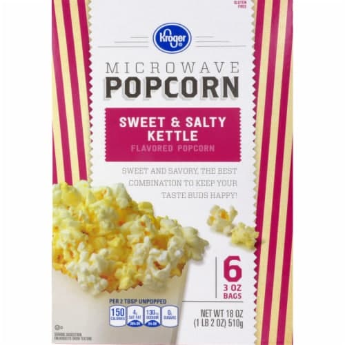 Kroger Sweet And Salty Kettle Microwave Popcorn