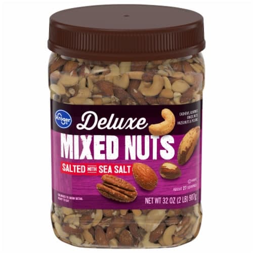 Kroger Deluxe Sea Salt Mixed Nuts