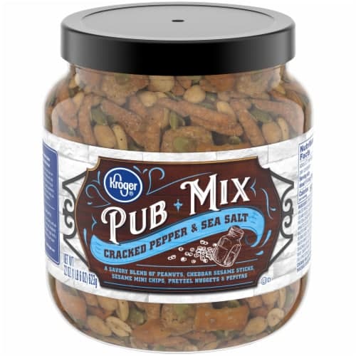 Kroger Cracked Pepper & Sea Salt Pub Mix