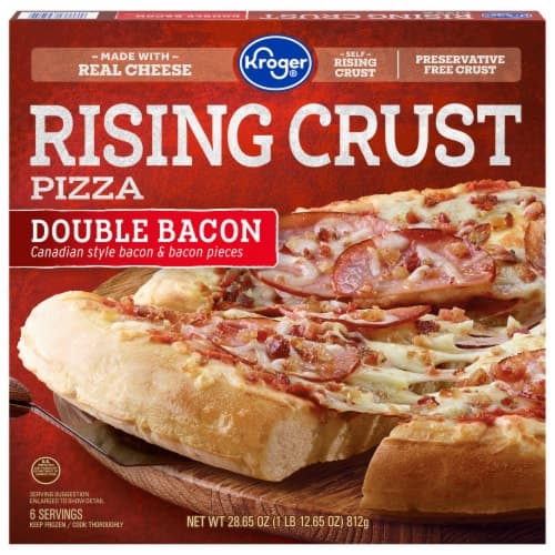 Kroger Double Bacon Rising Crust  Pizza