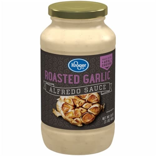 Kroger Roasted Garlic Alfredo Sauce
