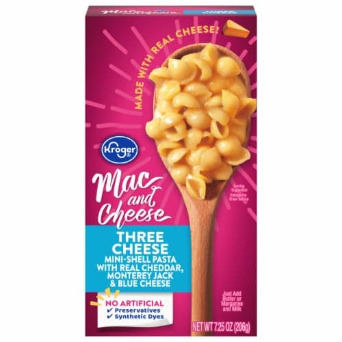 Kroger Three Cheese Macaroni & Cheese